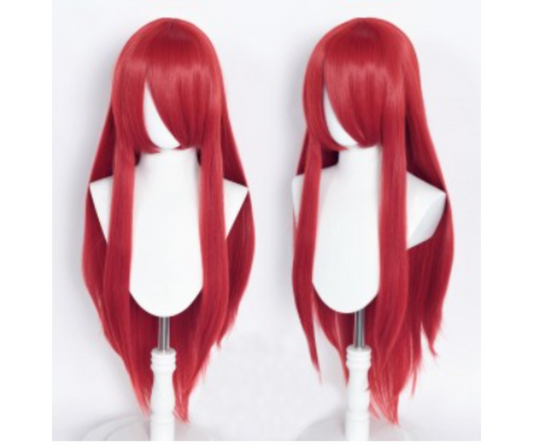 Cosplay Anime Red Wig- 80cm